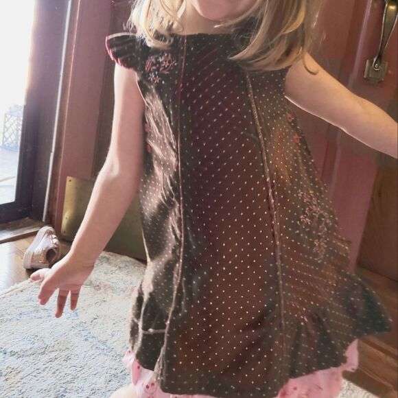 Petit Lem Velvet Dress - Picture 2 of 8